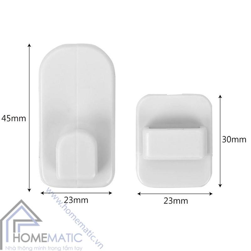 COMBO 2 VĨ MÓC DÁN TƯỜNG ĐA NĂNG (1 VĨ 2 CÁI)