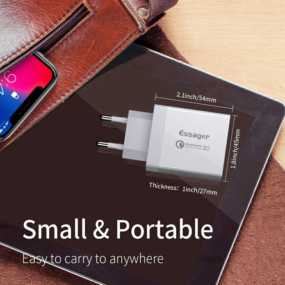 Củ sạc nhanh QC 3.0 PowerPort PD 36W  ESSAGER