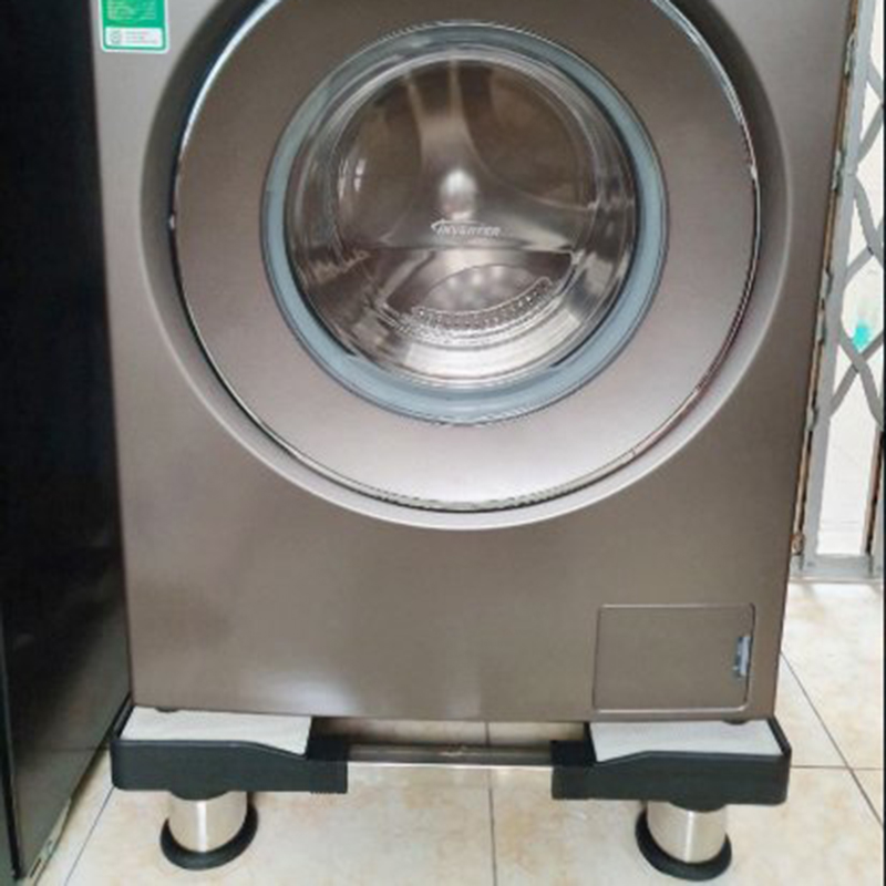 Đế kê kê tủ lạnh máy giặt - Inox cao cấp