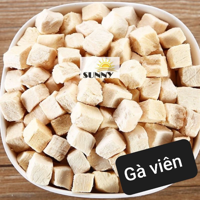 Thịt Gà Sấy (Gà Viên/Gà Xé) Dinh Dưỡng Cho Hamster, Mèo