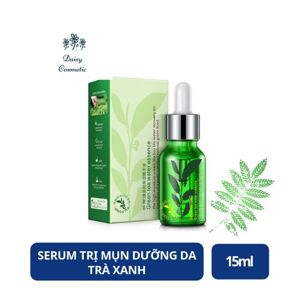 Serum dưỡng da mụn trà xanh Rorec 15ml