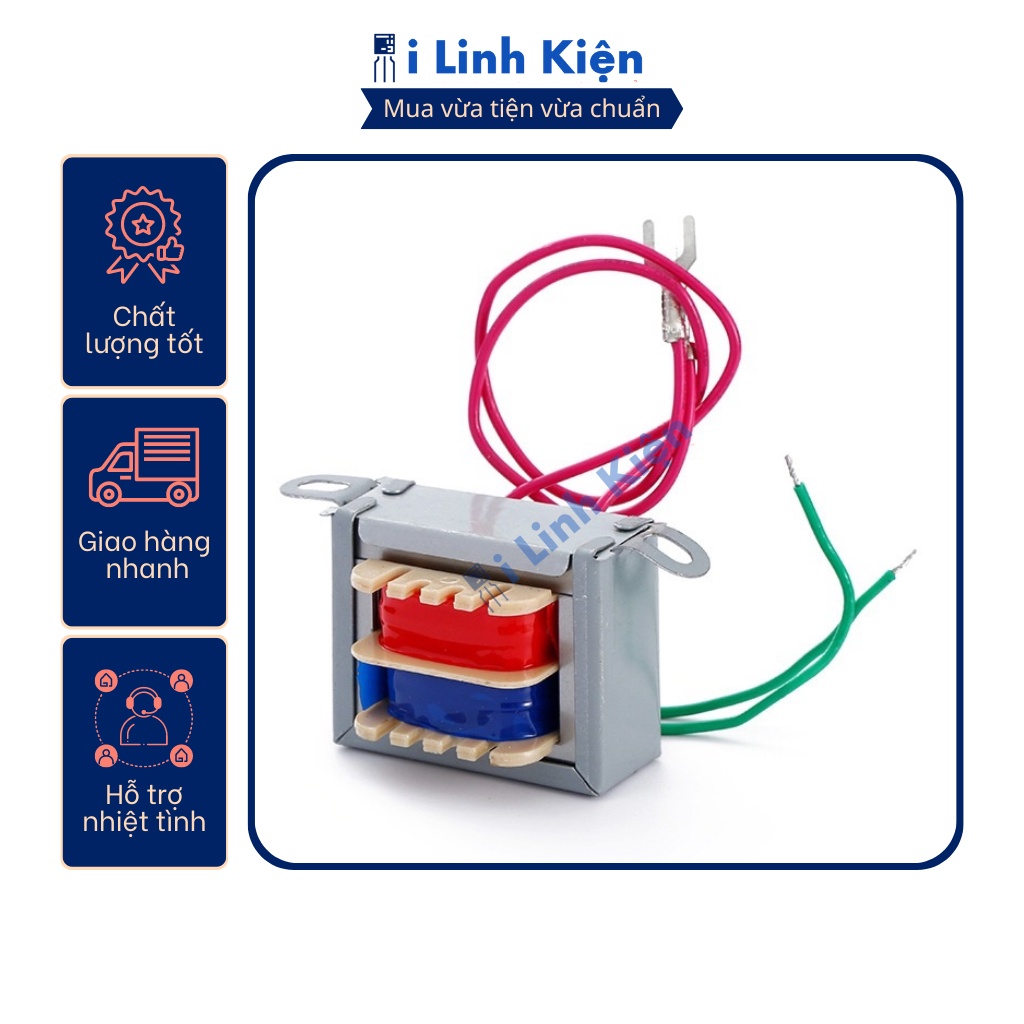 Biến áp nguồn hàn mạch 12V 150mA (biến áp PCB)