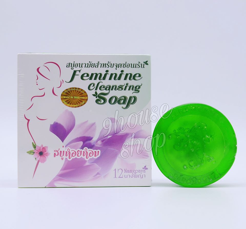 01 Cục Xà bông Vệ Sinh Phụ Nữ 12 Nangpaya Feminine Cleansing Soap