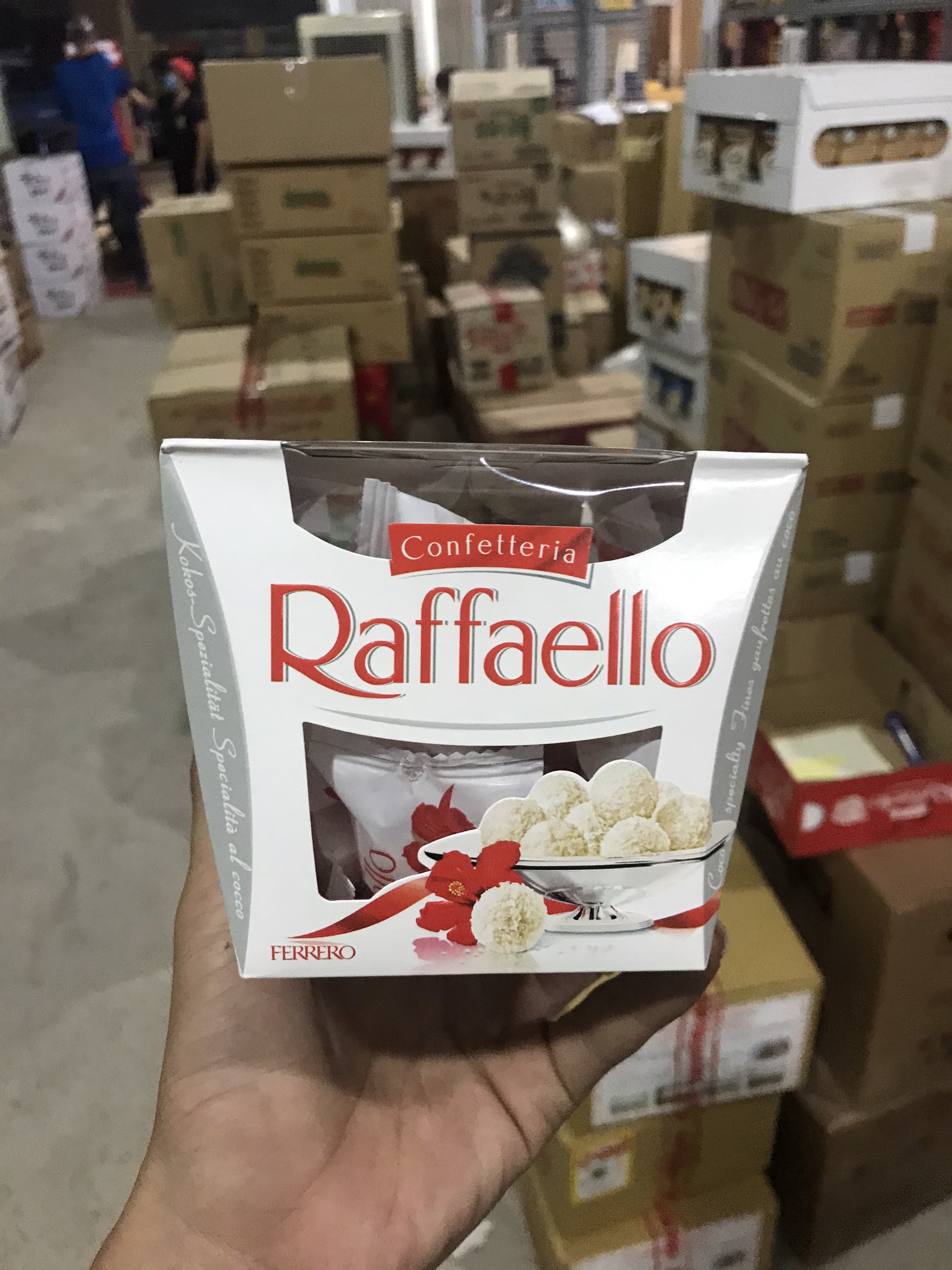 [HÀNG CHUẨN]KẸO HẠNH NHÂN SOCOLA PHỦ DỪA RAFFAELLO BỊCH 150GR