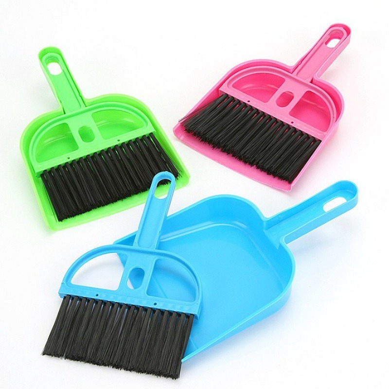 Bộ Chổi Kèm Hót Rác Mini, Bộ Chổi Và Gầu Hót Rác Văn Phòng
