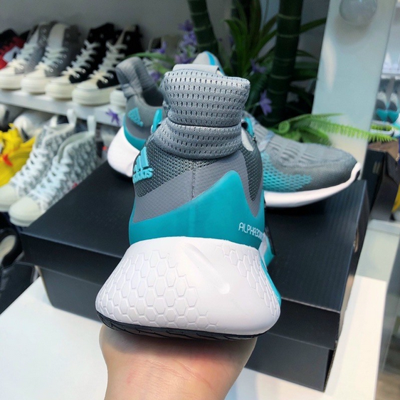 Giày thể thao sneaker alphabounce 2020 instinct xám xanh