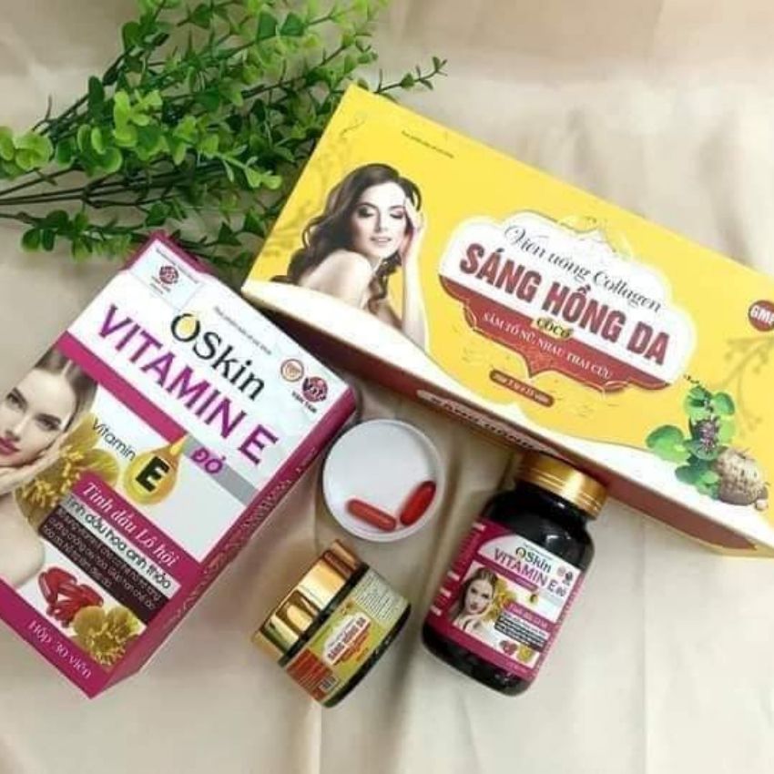 Viên uống colagen SÁNG HỒNG DA