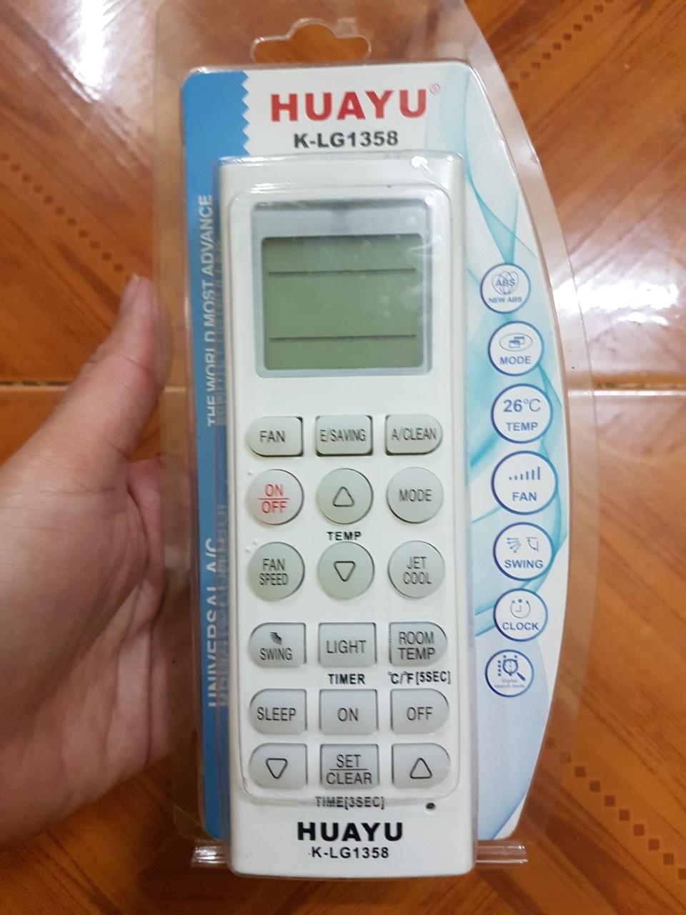 Điều khiển điều hòa LG đa năng