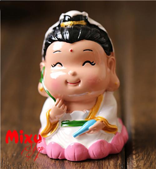 [HCM]Tượng chibi Quan Âm Bồ Tát size 6cm