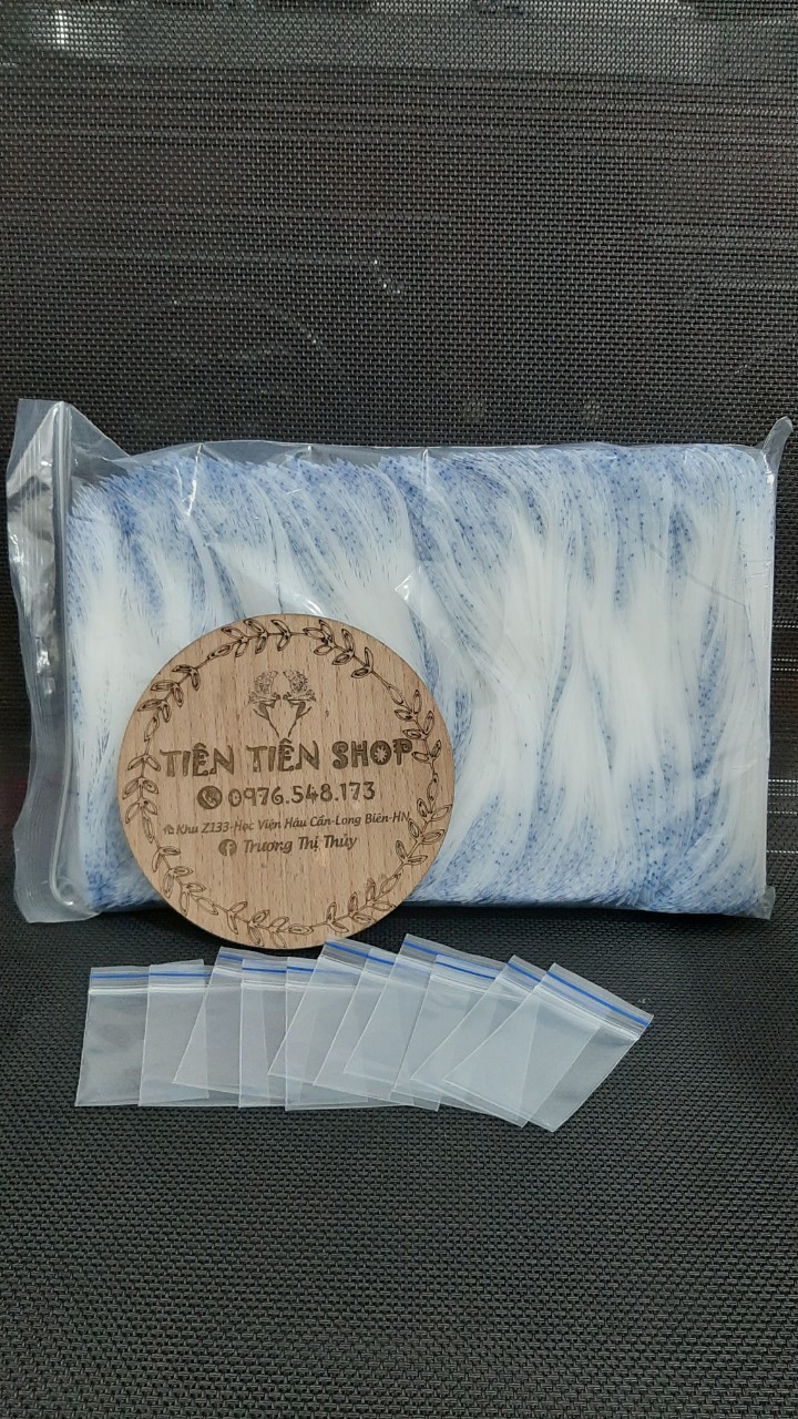 100 gam túi zip chỉ xanh mỏng chọn size