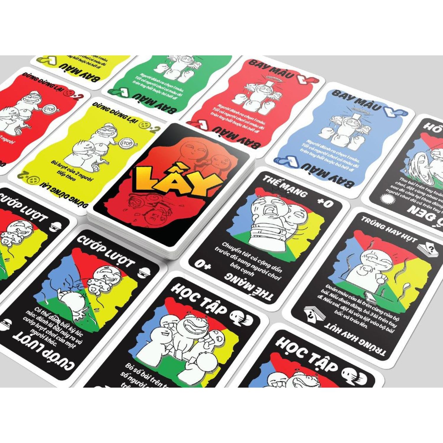 [CHÍNH HÃNG] Combo thẻ bài Lầy - Lội - Lên - Party game