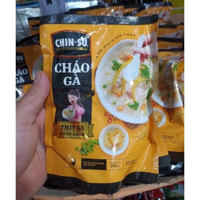 [Mã 252FMCGSALE giảm 8  đơn 500K] (Gói) Phở bò /Miến gà CHINSU (có thịt) gói 135g (7 bữa sáng hoàn chỉnh)