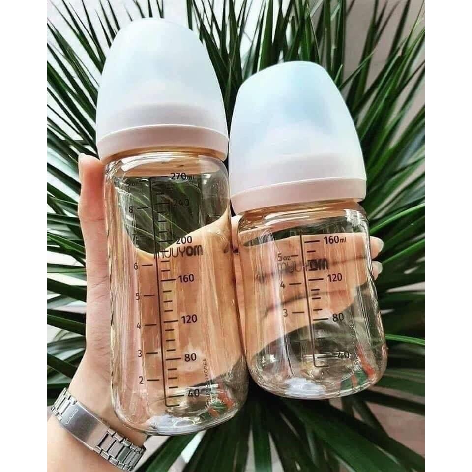 Bình sữa PPSU Moyuum Hàn Quốc cao cấp nhiều dung tính
