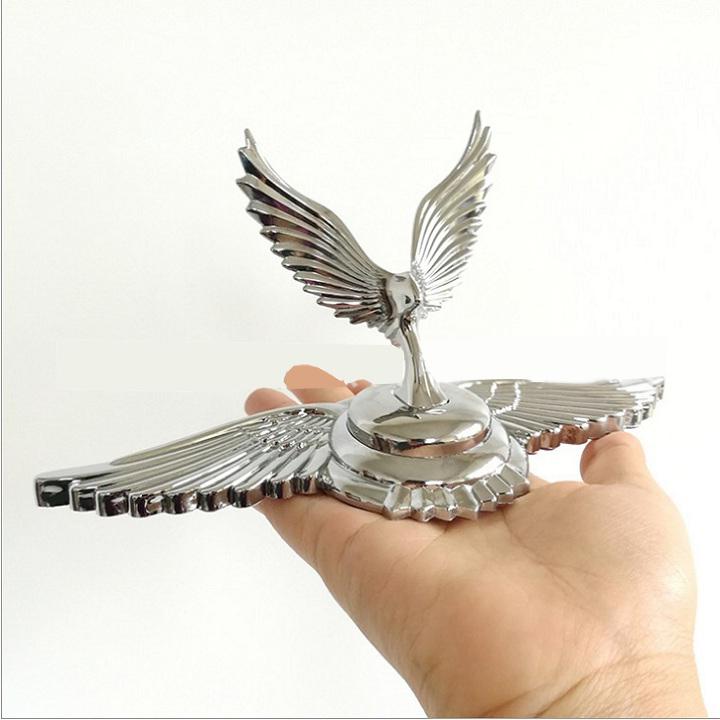 [HCM]Logo cánh chim 3D dán capo xe ô tô cao cấp (đôi cánh)