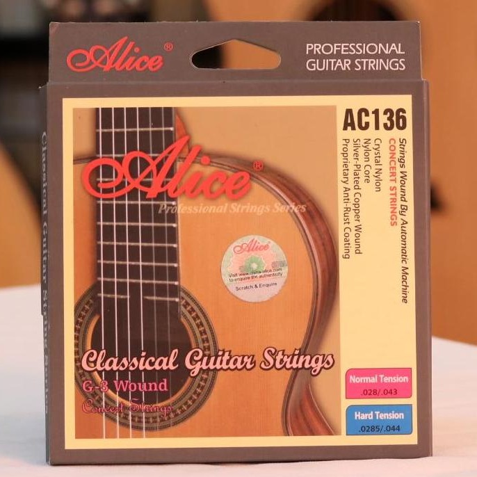 Dây Đàn Guitar classic Alice AC136 | dây nilong