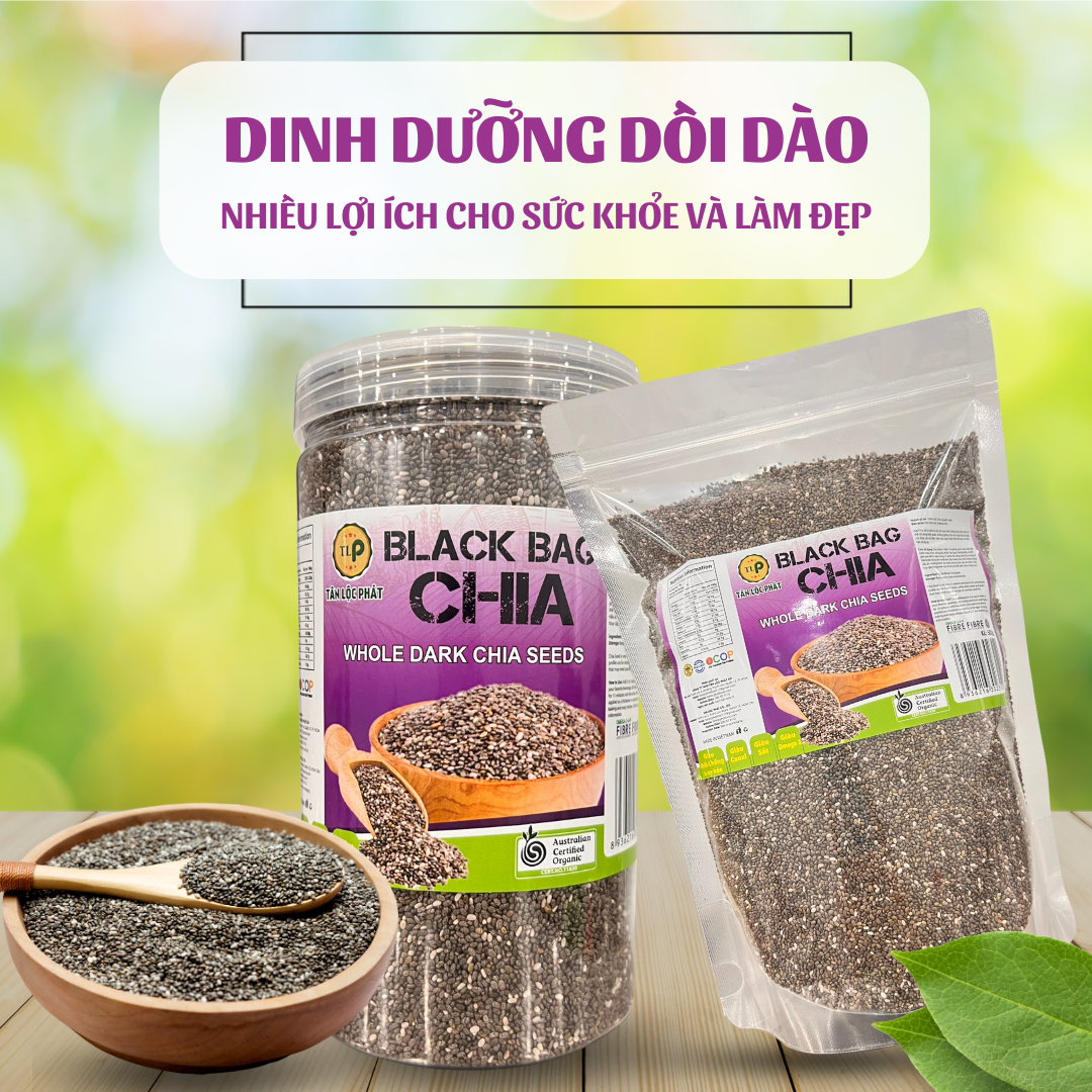 Hạt Chia Hũ 500gr Tân Lộc Phát