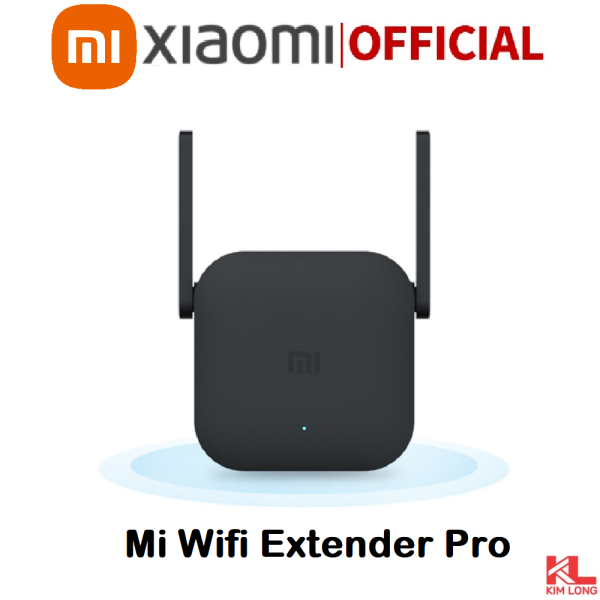 Kích sóng Wifi Xiaomi Mi Wifi Extender Pro 2 Anten  ,màu đen - Bản Quốc Tế -Bảo hành 12 tháng