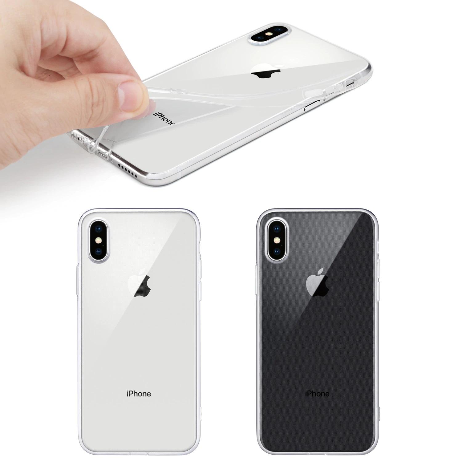 [HCM]Ốp lưng dẻo cho iPhone XS Max hiệu Ultra Thin (siêu mỏng 0.6mm chống trầy chống bụi) - phân phối bởi HotPhuKien