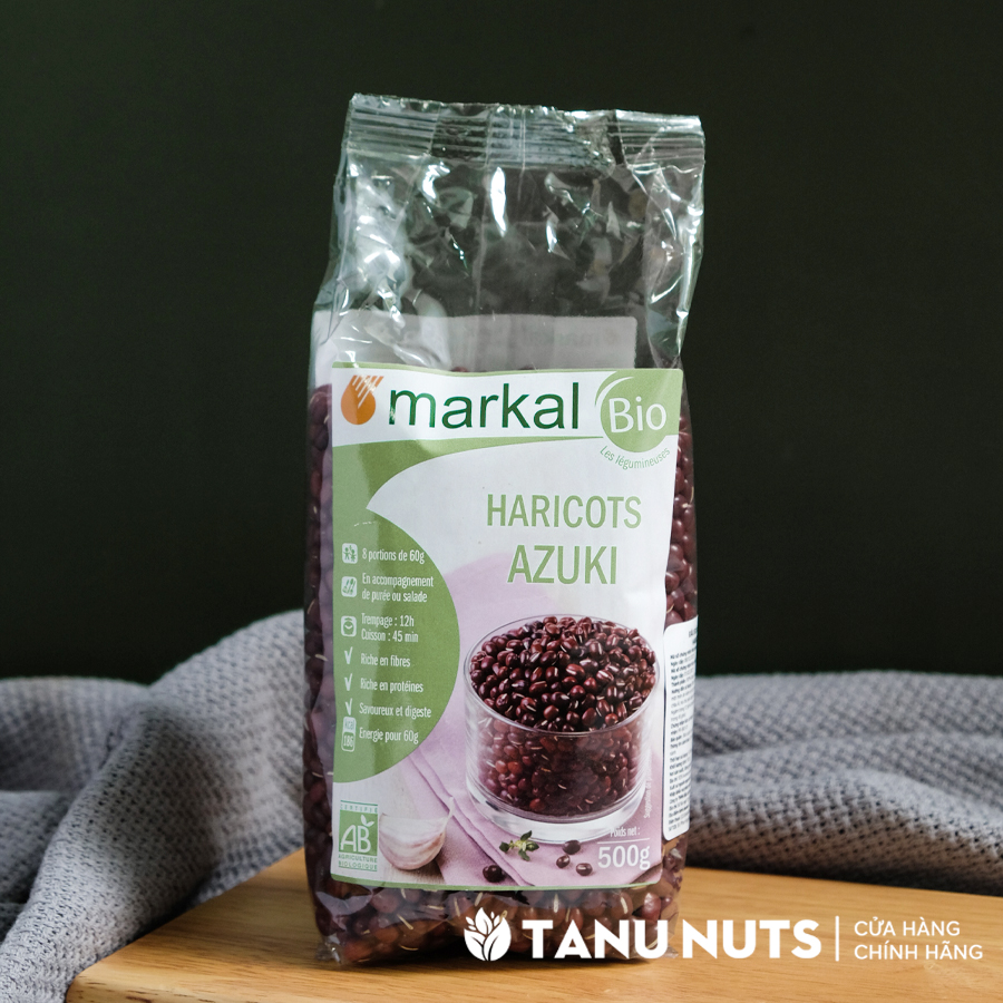 Đậu Đỏ Azuki Hữu Cơ Markal Nhập Khẩu Pháp