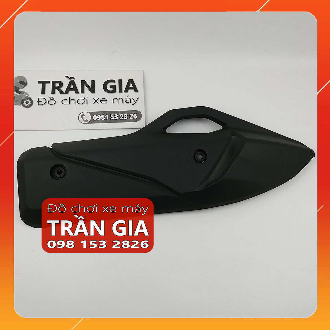 Ốp che pô xe pcx 160 cc năm 2022-2023-2024 chụp pát bô thay ốp pô zin 160cc