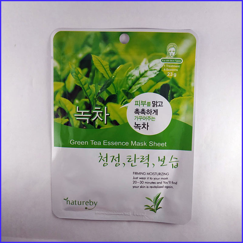 [HCM]Mặt Nạ Trà Xanh NATUREBY Hàn Quốc 23ml/1 miếng