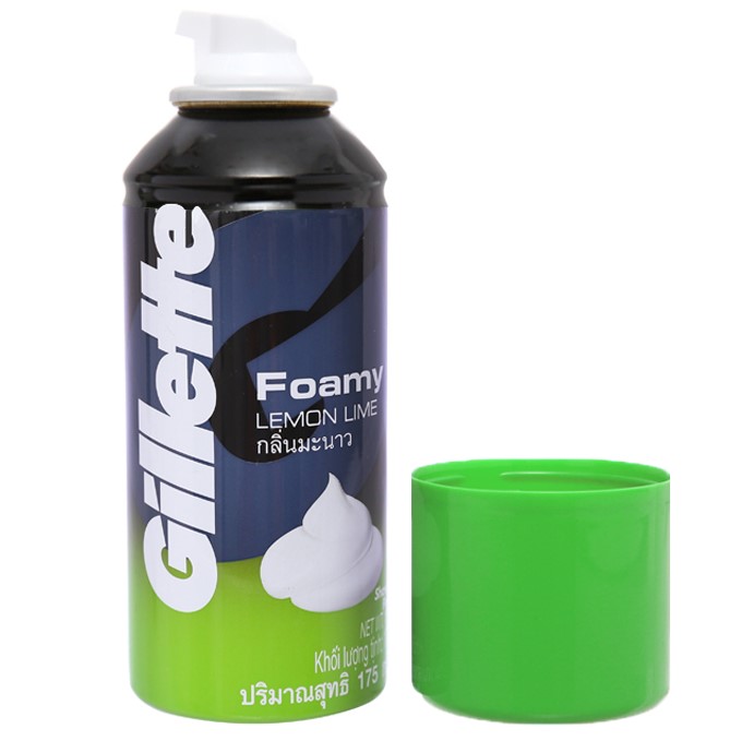 Bọt cạo râu Gillette hương chanh 175g