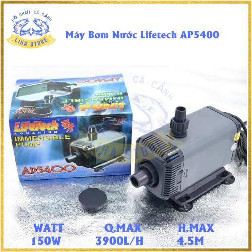 Máy Bơm Nước Lifetech AP5600 (200W - 6000L/H - 5M) - Máy Bơm Hồ Cá Cao Cấp