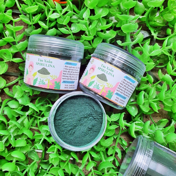 [HCM]Bột tảo xoắn Nhật Bản SPIRULINA Ling 100% nguyên chất 35g