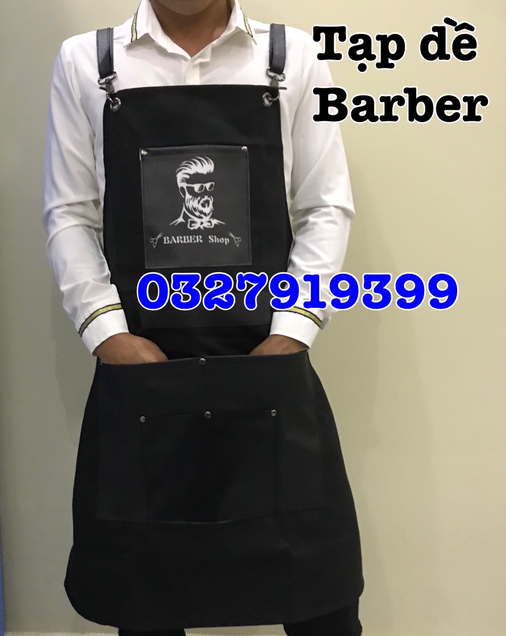 Tạp dề mặc làm tóc BARBER
