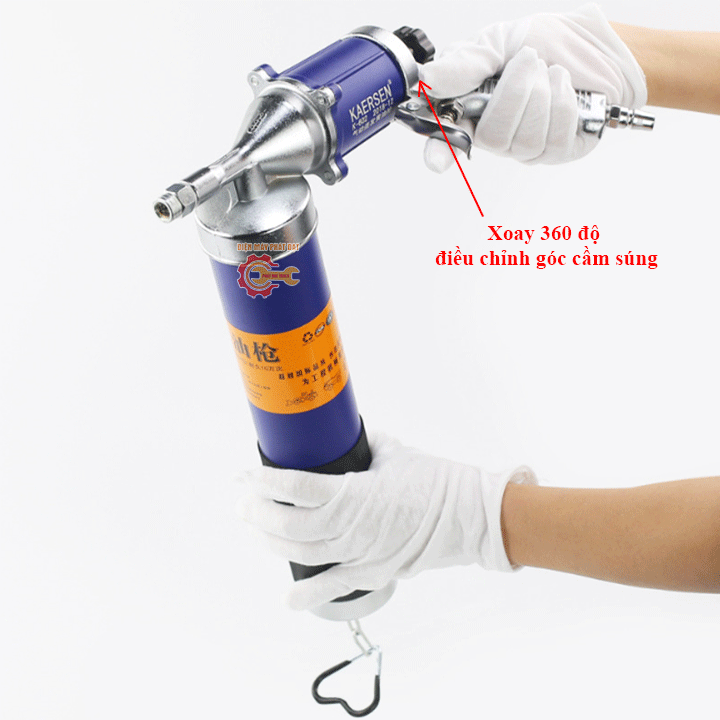 Súng Bơm Mỡ Khí Nén KAERSEN K601