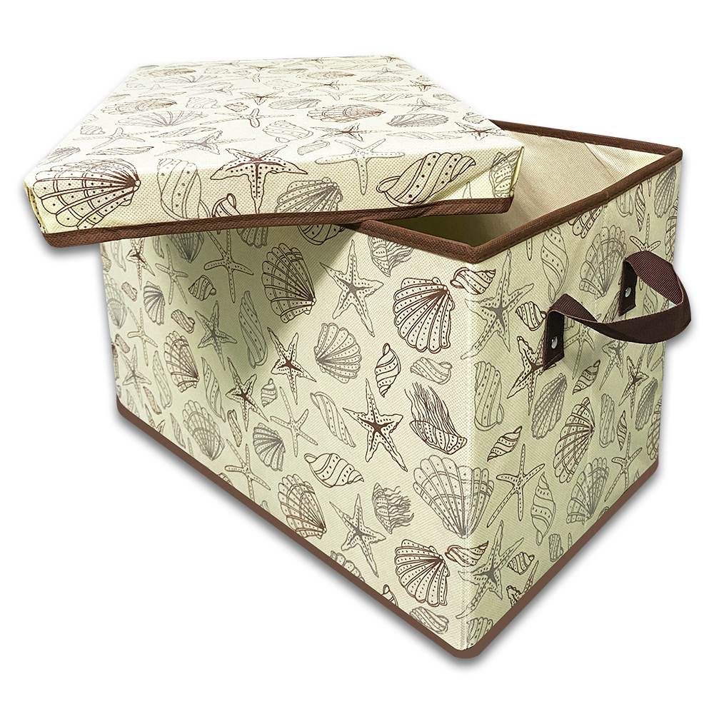 Hộp vải đựng đồ size 40cm xếp gọn tiện dụng, hộp vải Oxford, thùng vải nắp rời, hộp chứa đồ, tủ vải chứa đồ, giỏ đựng đồ sắp xếp không gian