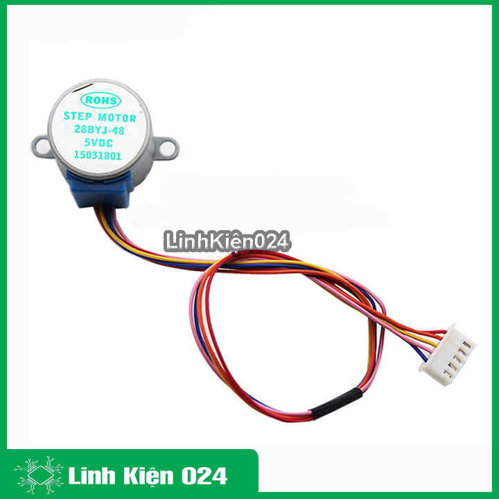 Động cơ bước 12vdc 28byj-48 xịn