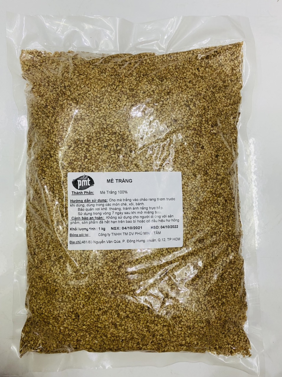 Mè trắng Phú Minh Tâm (Túi 1kg)