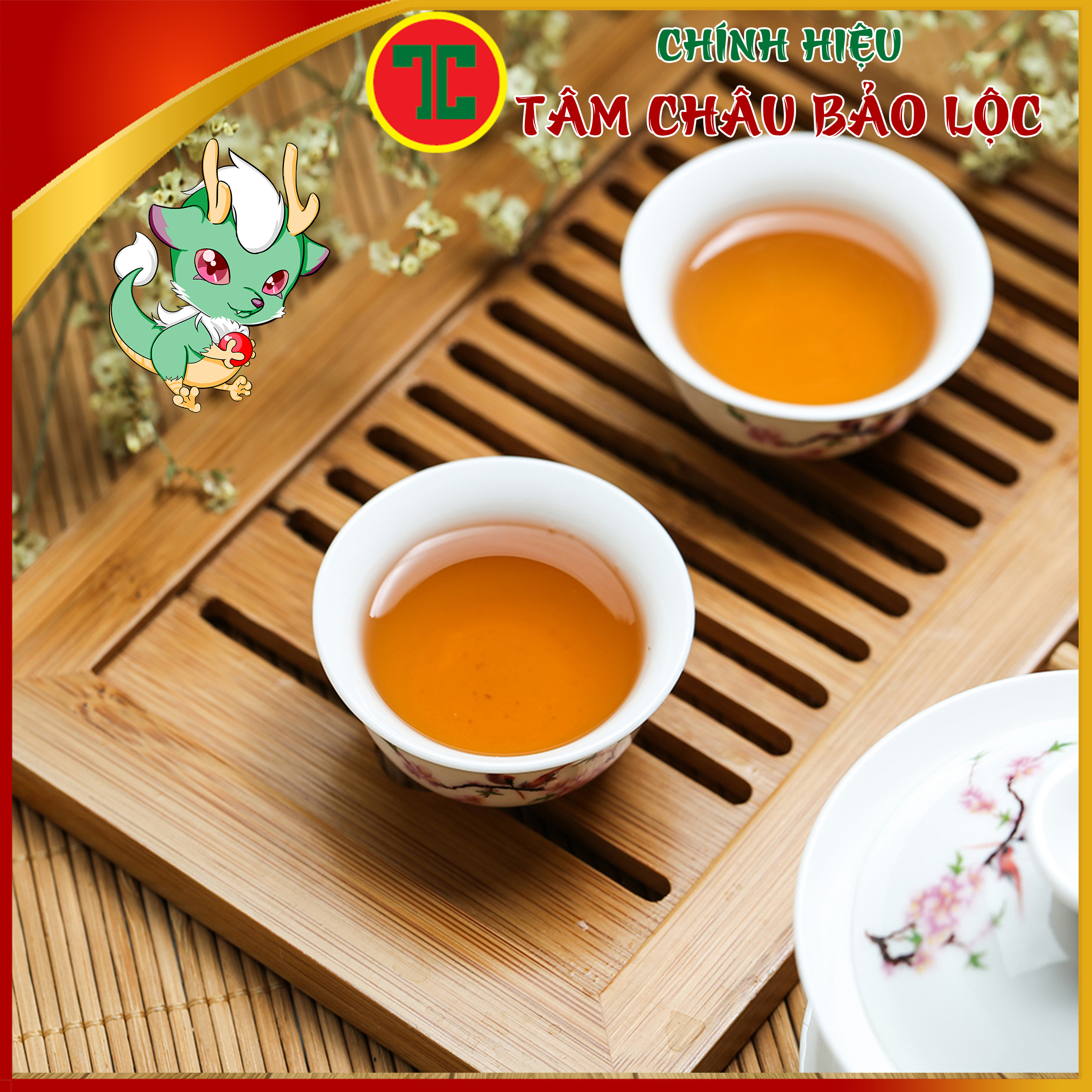 [TÂM CHÂU]  06 Trà Lài Gói 80Gr (1 Lốc)