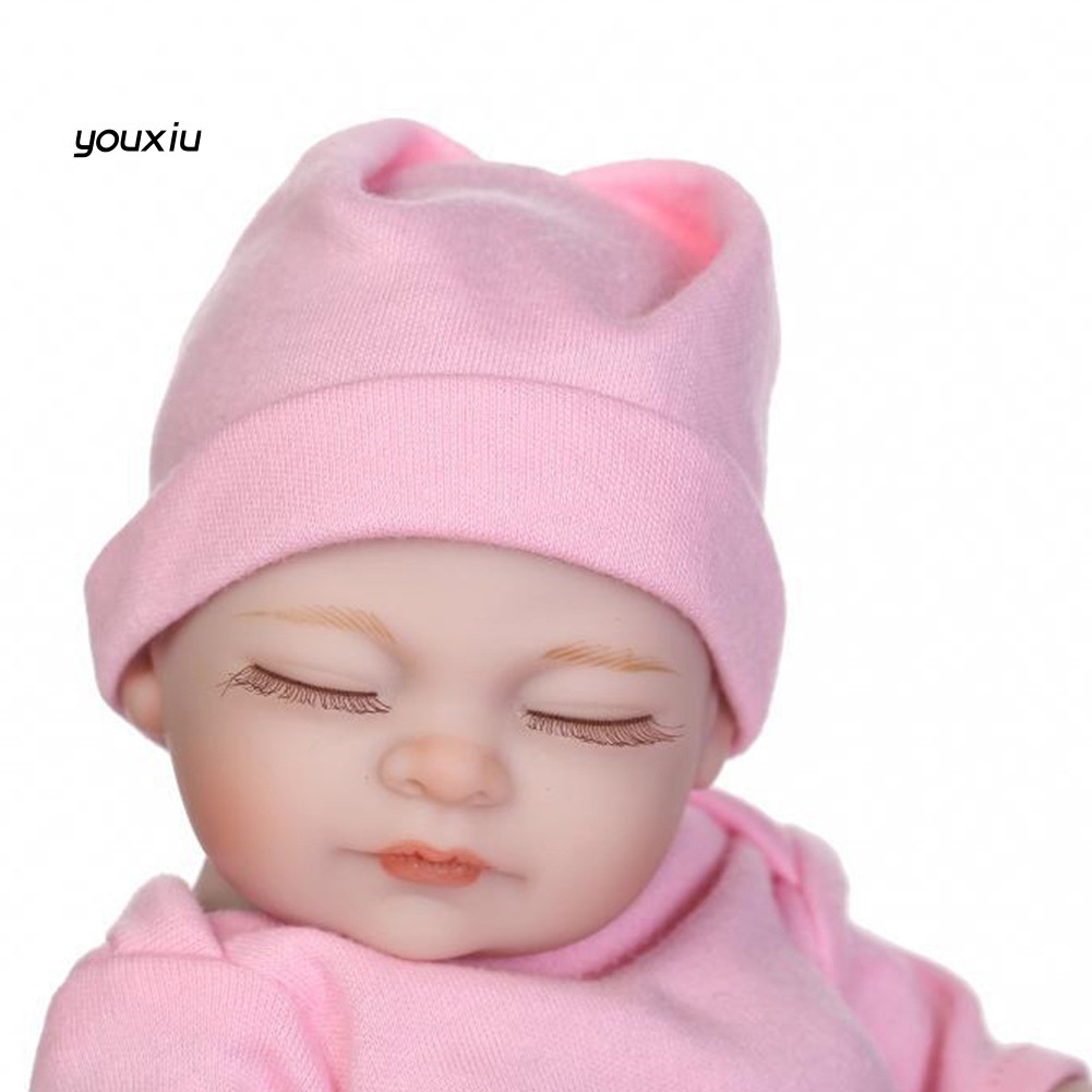 ▧❡ Búp Bê Em Bé Sơ Sinh Bằng Silicon Kích Thước 10 Inch