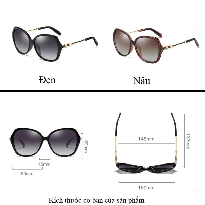 Kính mát nữ  A420 Tròng kính phân cực chống UV