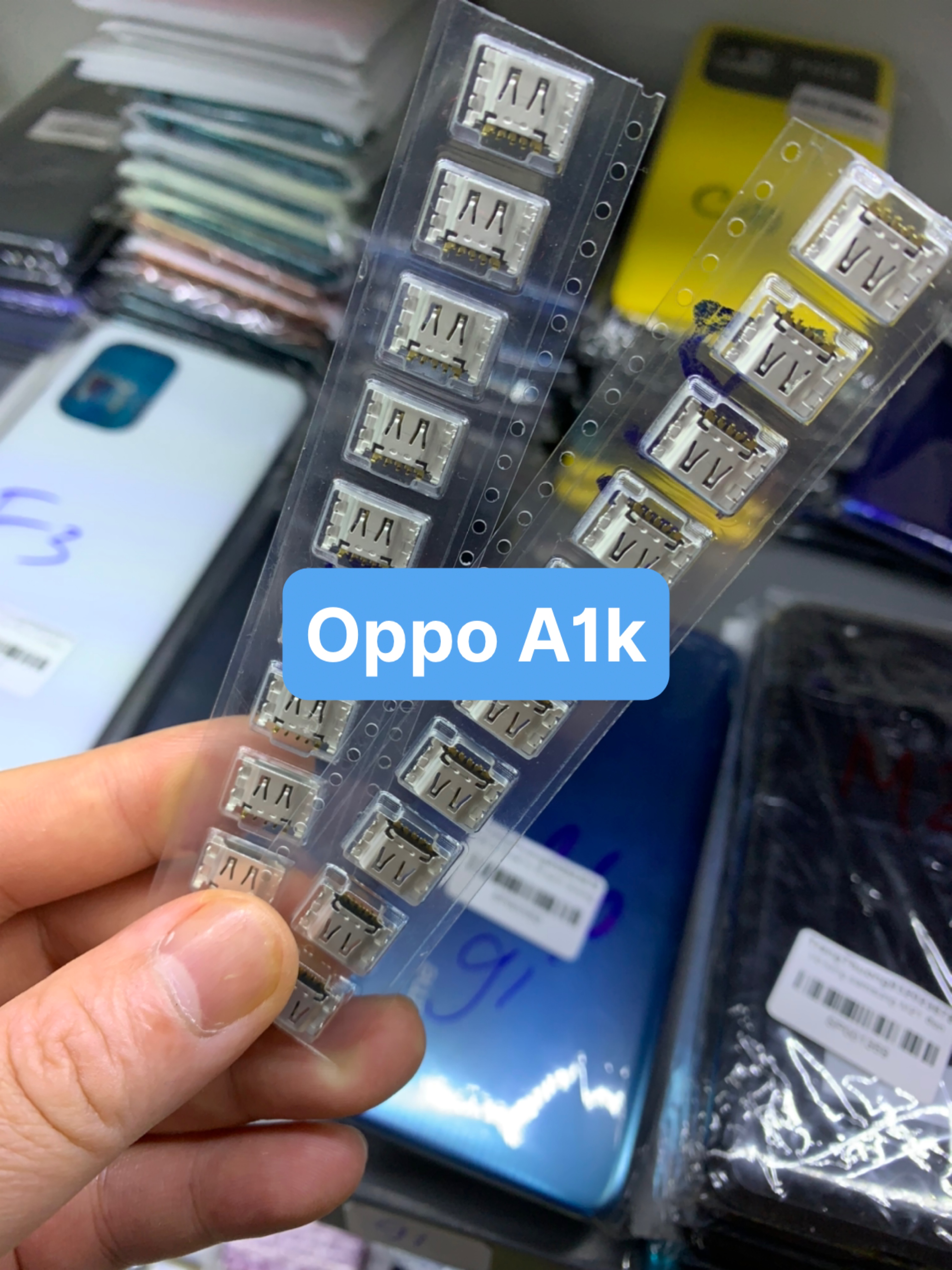 Chân sạc rời oppo A1k, realme C2
