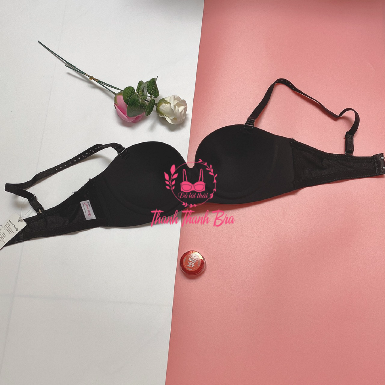 Áo ngực su đúc cup ngang thái lan mút vừa có gọng sisterhood Thái Lan 930 Cup A+