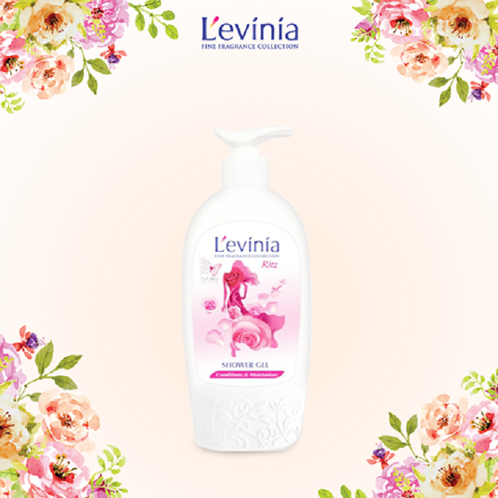 Sữa Tắm Levinia 500g Hồng - Tím (L'evinia)