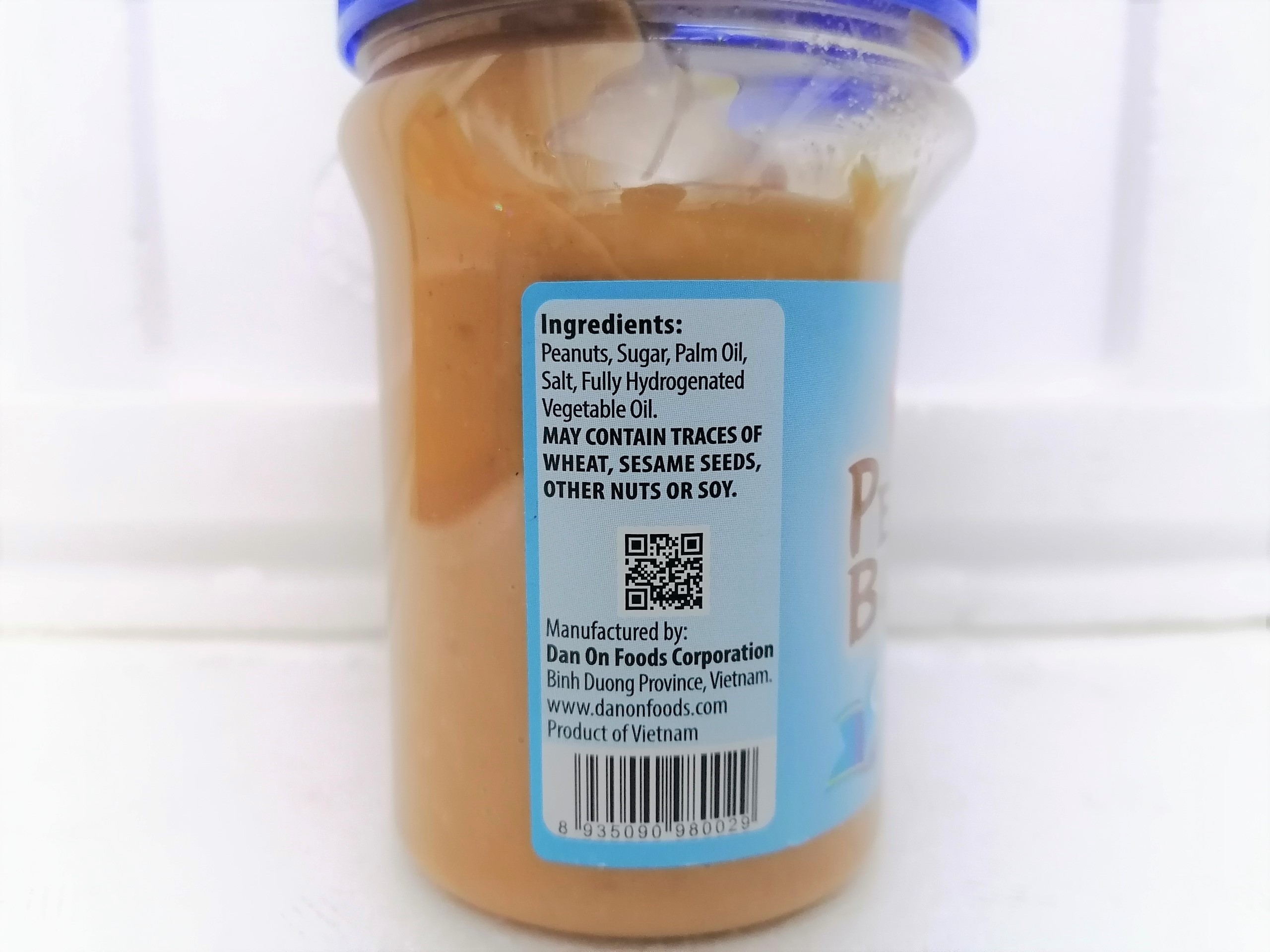 [400g – NẮP XANH] BƠ ĐẬU PHỘNG HẠT [VN] DAN-D PAK Peanut Butter Crunchy (alc-hk)