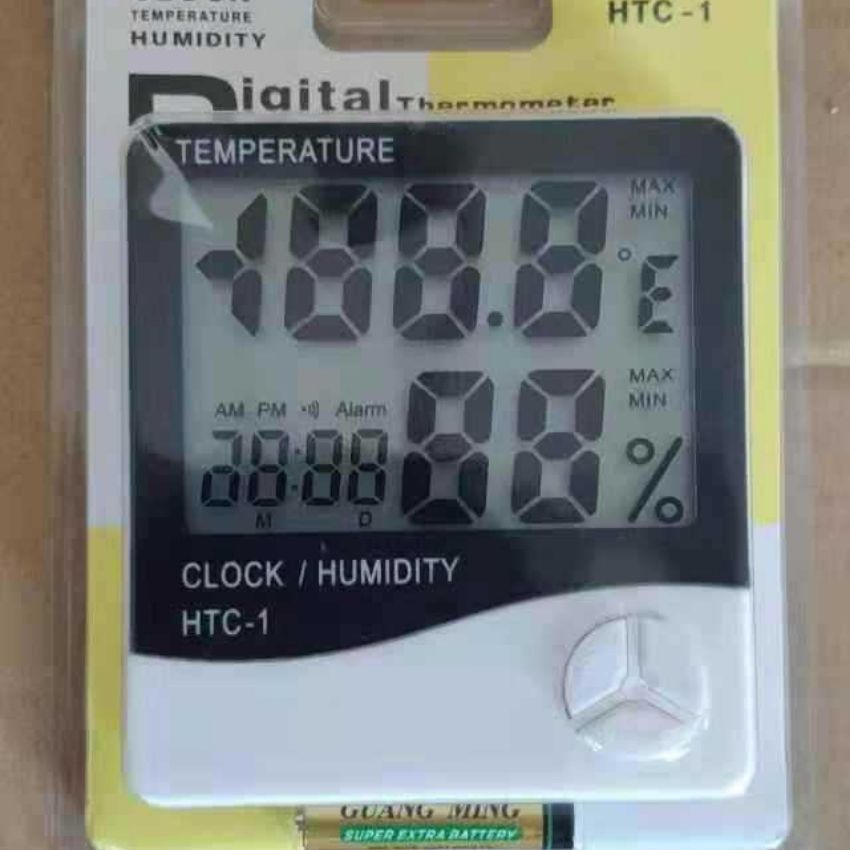 Htc 1 Real-Time Temperature and Humidity Meter