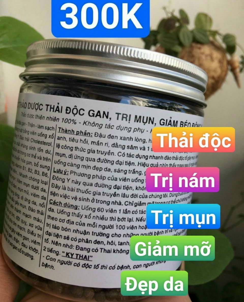 thảo dược giải độc gan