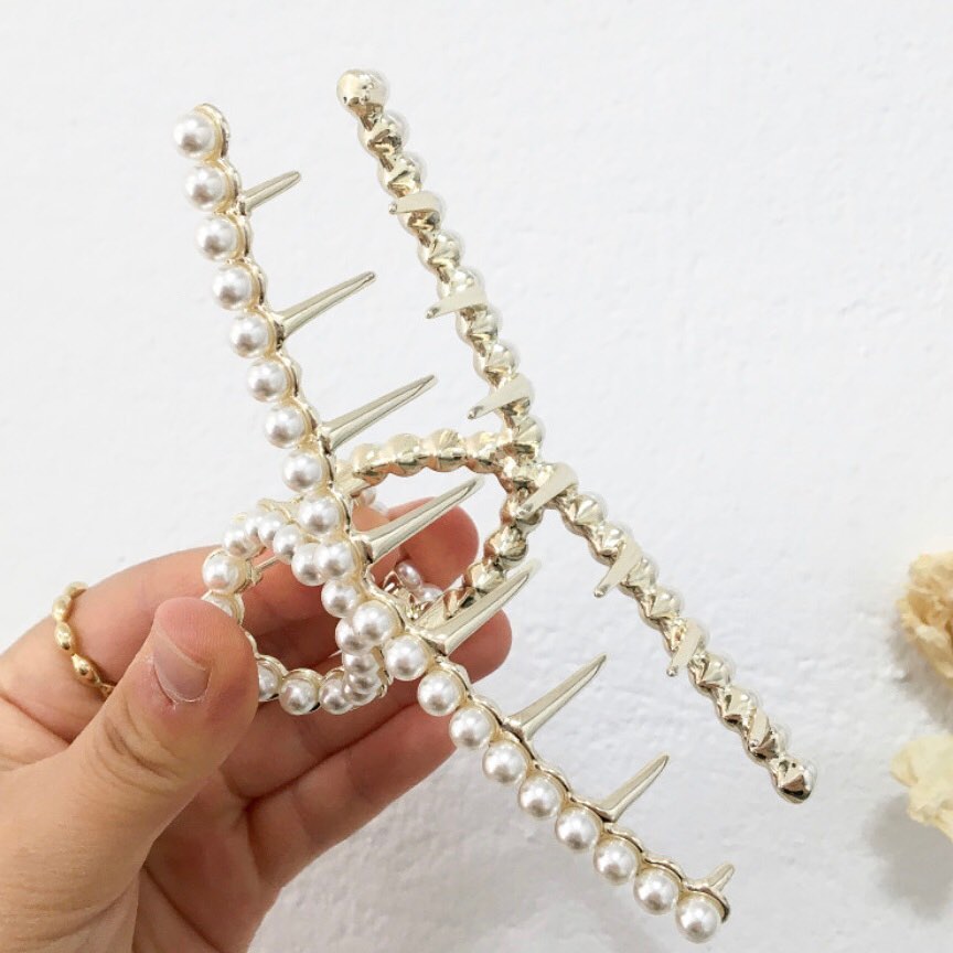 Kẹp tóc lovely pearl Hàn Quốc Korea