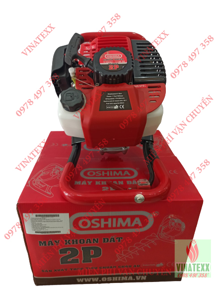 Máy khoan đất đẩy tay chính hãng Oshima 2P