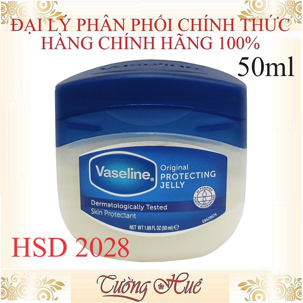 Sáp Vaseline 49g Original 100% pure petroleum jelly 49g