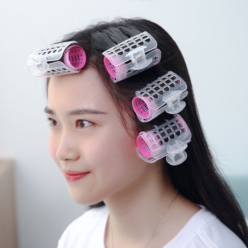 LAVY STORE - Bộ 6 Lô Uốn Tóc Tự Dính Có Kẹp