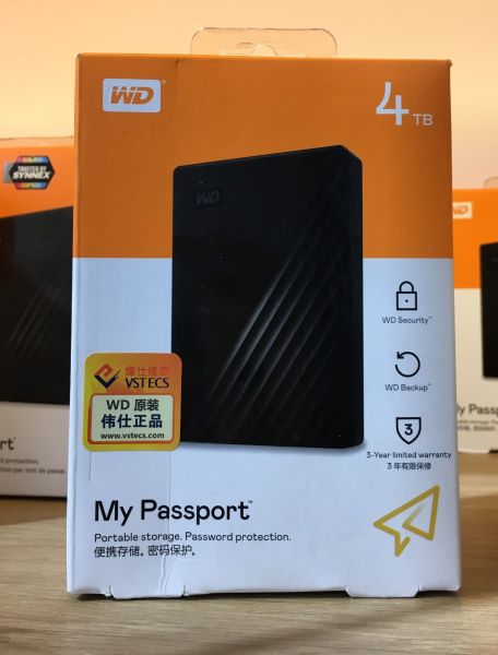 Ổ cứng Di động HDD Western Digital My Passport 4TB / 5TB- Bảo hành 3 năm tại Shopbig1990