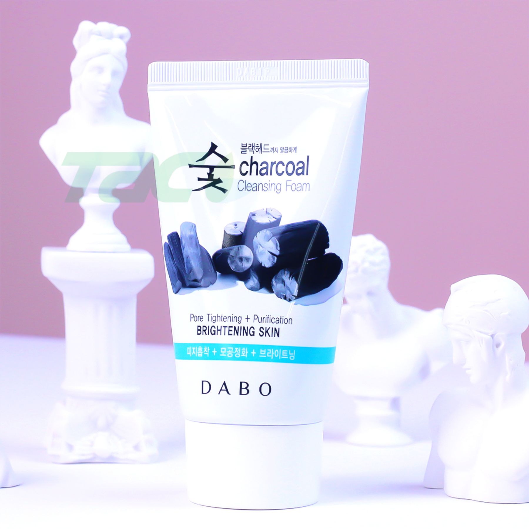 Sữa rửa mặt size nhỏ DABO Trà/Lô/Than 3in1 cao cấp size du lịch 60ml