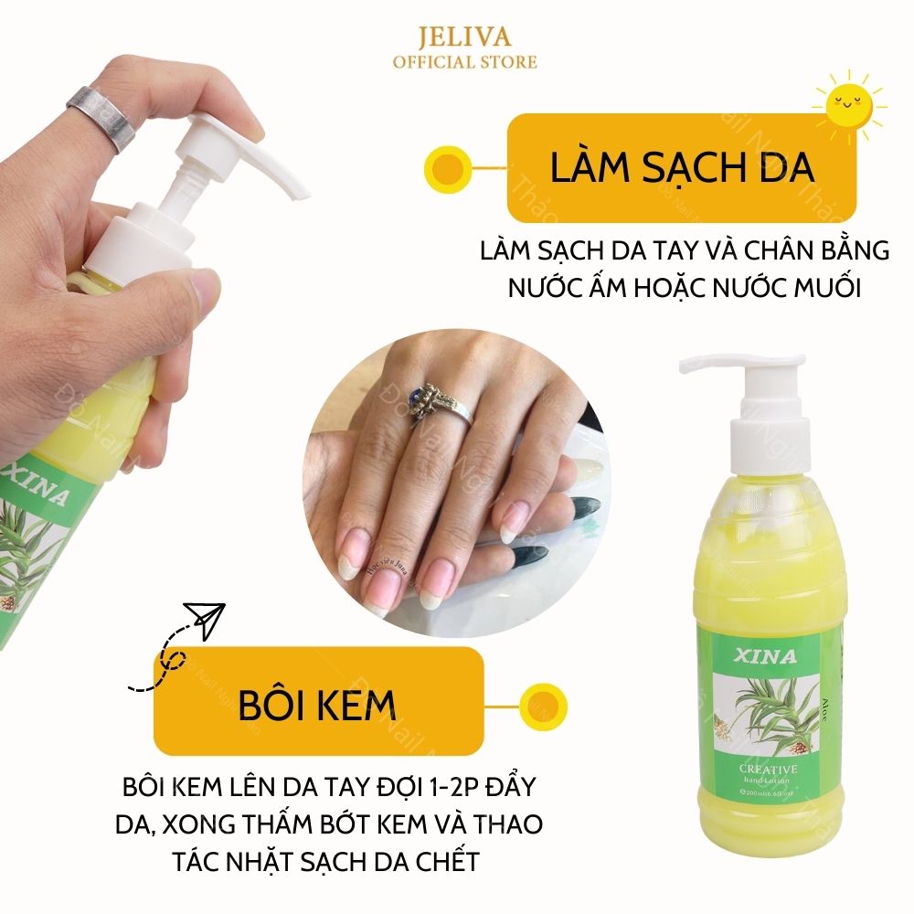 Kem mềm da nail 200ml