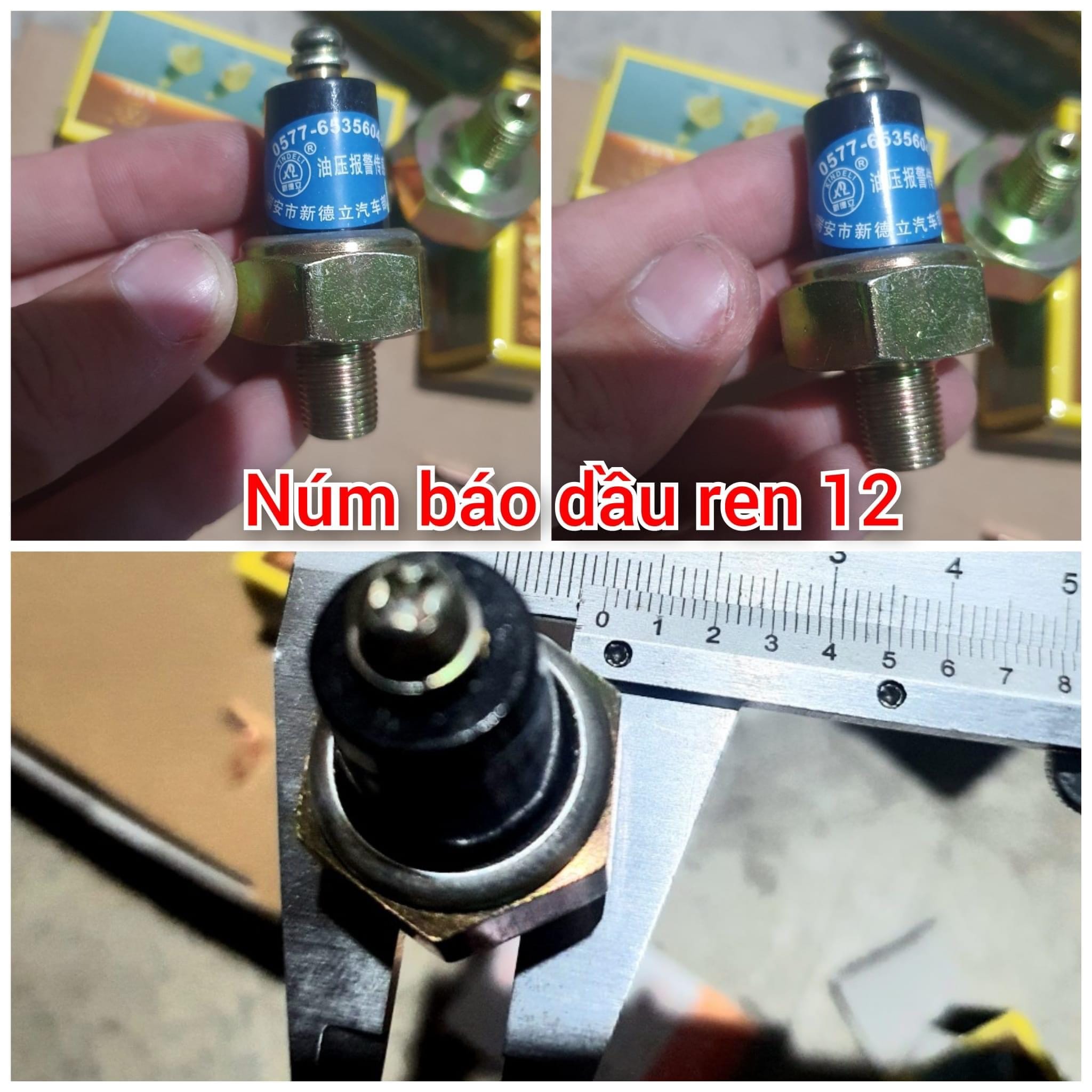 Núm Báo Dầu Xe Tàu phi 10, phi 12